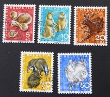 1965 - Pro Juventute - Znr. PJ 210-214 / Serie - ES - **
