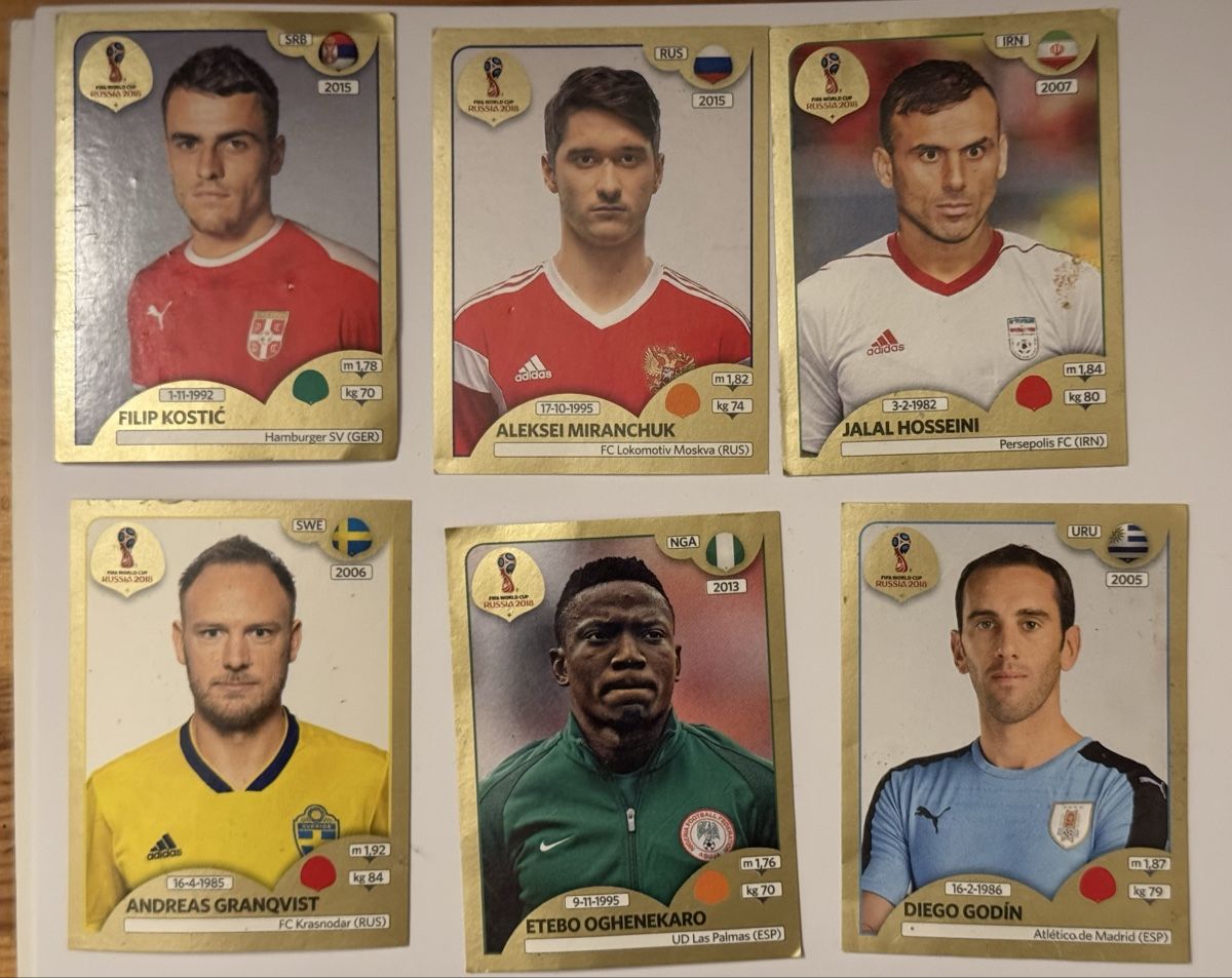 Panini Sammelbilder & Trading cards: Stickers Panini Coupe du Monde Or 2018 – Neu (gemäss Beschreibung) aus Lausanne von Dri_Shop