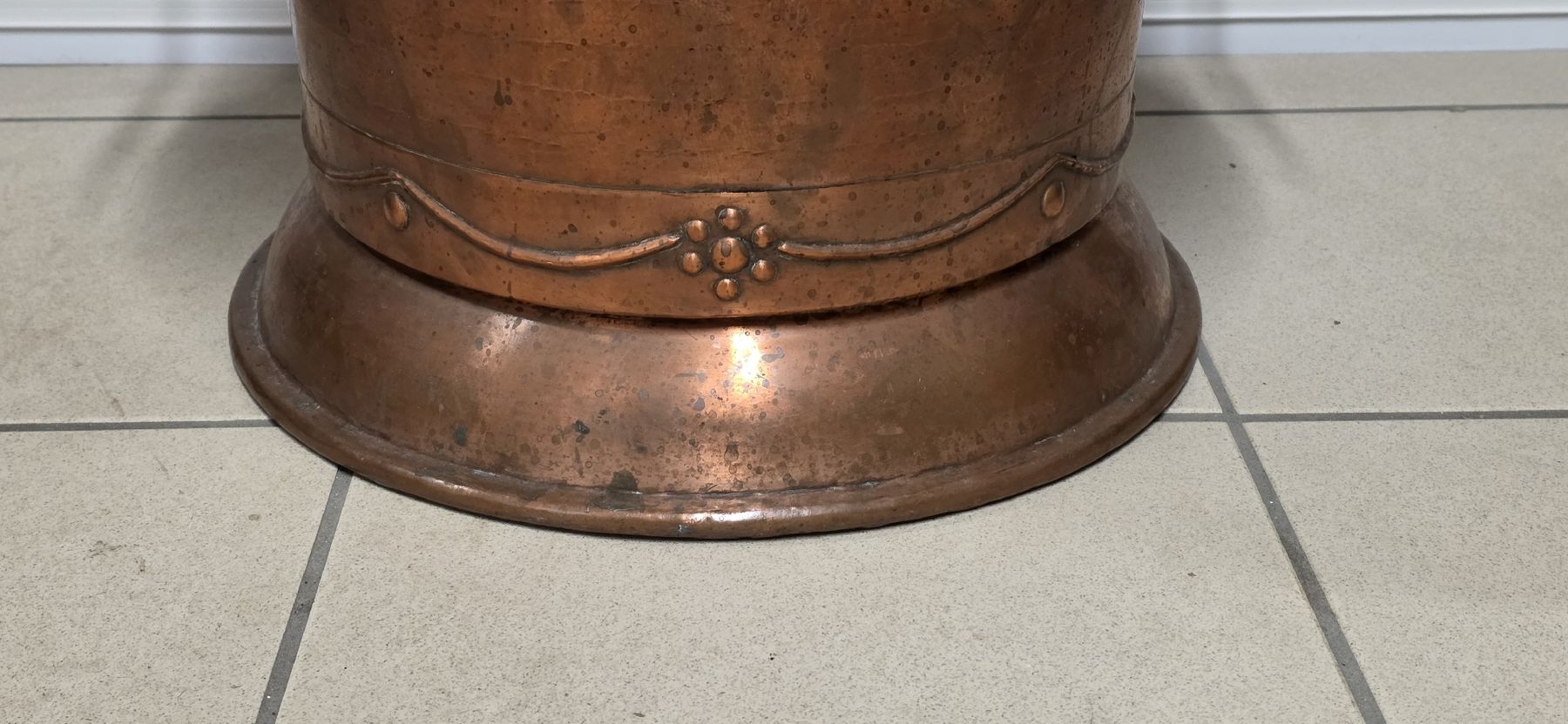 Töpfe: Antiker grosser Kupfertopf,  3,78 Kilogramm – Gebraucht aus Zürich von spin23 5