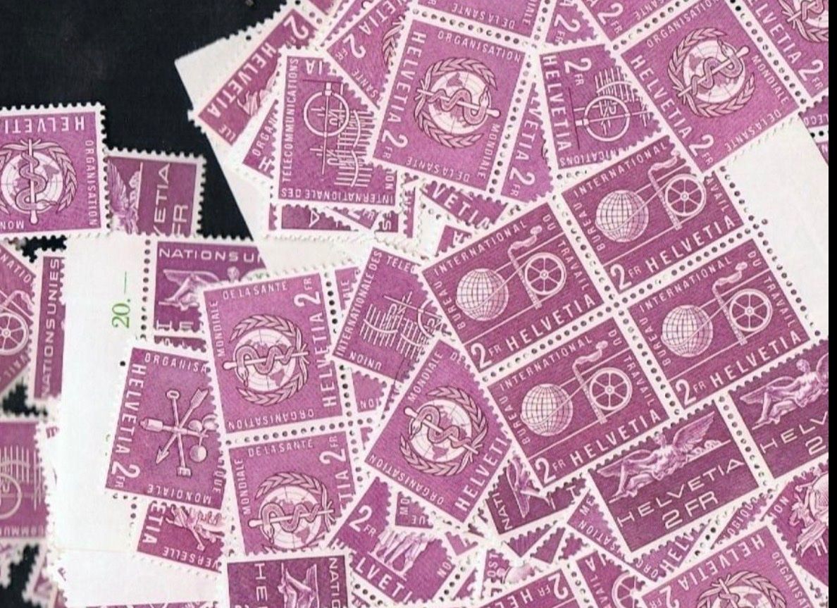 Tutti i francobolli: 50 x 2.- Genfer Ämter – Nuovo (secondo la descrizione) da Grafenort venduto da Solar11