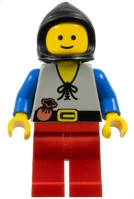 Lego Kit di costruzioni: Peasant | LEGO Figur | used | cas093 – Usato da Schneisingen venduto da 500_to_moon