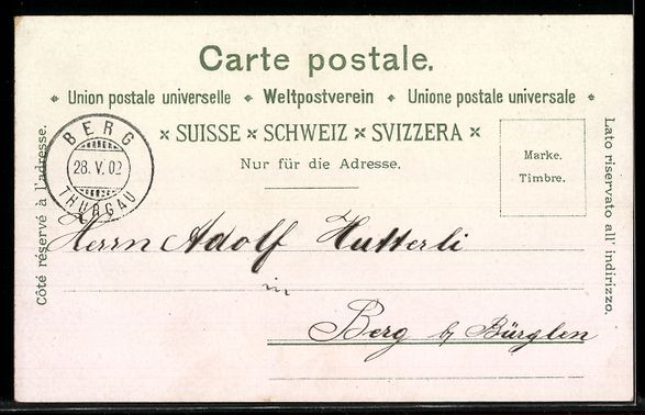 Cartes postales: Lithographie Scheidegg, Station mit Eiger & Mönch, Reklame C – D'occasion à Berlin par bartko-reher 1