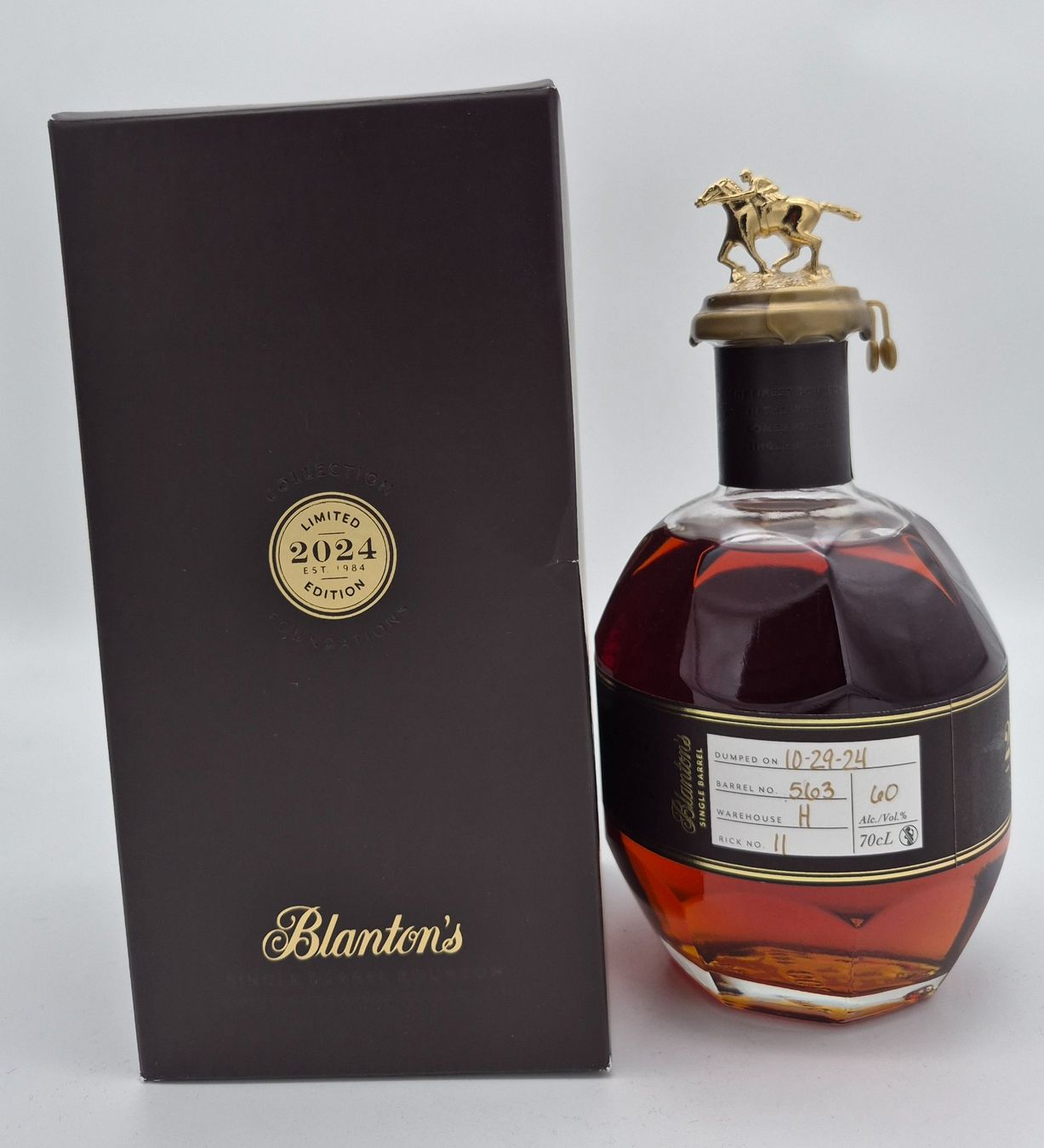 Spiritueux: Blanton's Barrel 563 – Neuf avec emballage d'origine à Le Locle par drinkshop