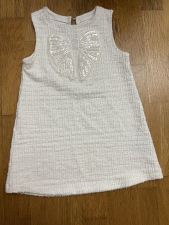 elegantes Kleid weiss 104