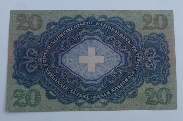 Billets de banque: ++ 20.- Franken 4. Dez. 1942 – D'occasion à Walkringen par Casablanca777 5