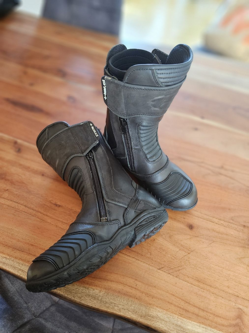 Scarpe da uomo: Motorradstiefel/Motorradhandschuhe – Nuovo (secondo la descrizione) da Biglen venduto da Vanilein93 3