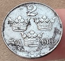 SCHWEDEN 2 ÖRE 1950 (IRON)
