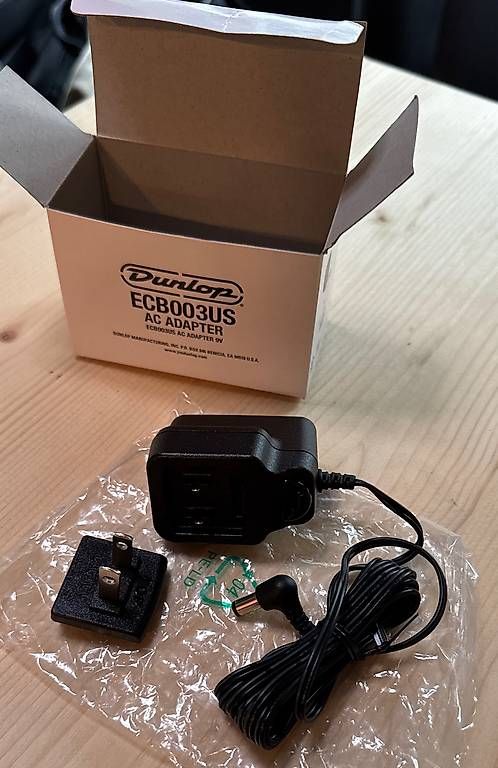 Strumenti musicali: Dunlop 9VDC Adapter (US) – Usato da Thalheim an der Thur venduto da DrumShred 2