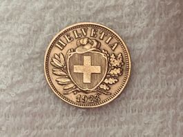 2 centimes/rappen 1928