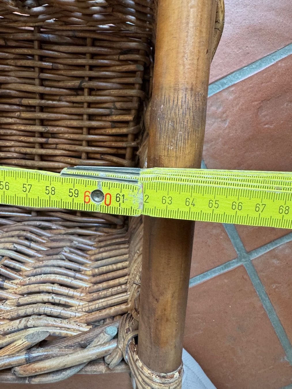 Altro per la casa: Massiver Korb aus Rattan mit Holzgriffen – Usato da Oberrohrdorf venduto da maggys15 4