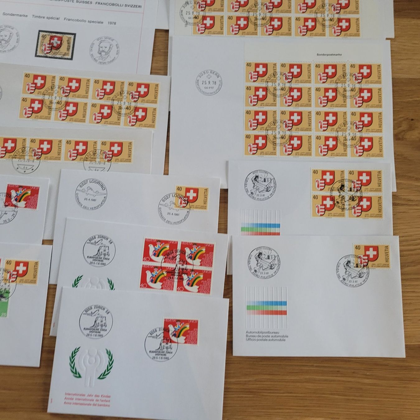 Alle Briefmarken: Lot de documents Jura – Gebraucht aus Biel/Bienne von Destockweb 6