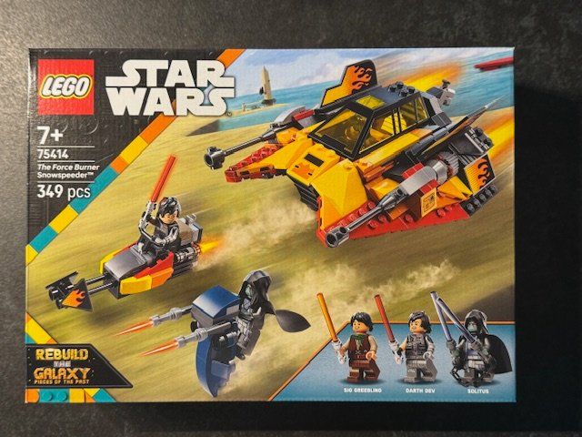 Lego Giocattoli: LEGO Star Wars 75414 The Force Burner Snowspeeder – Nuovo e nell'imballaggio originale da Aesch BL venduto da lupolino225