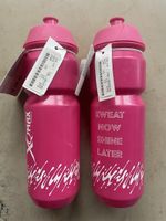 Lot de 2 gourdes bidons XQMAX Fitness - Été sportif assuré!