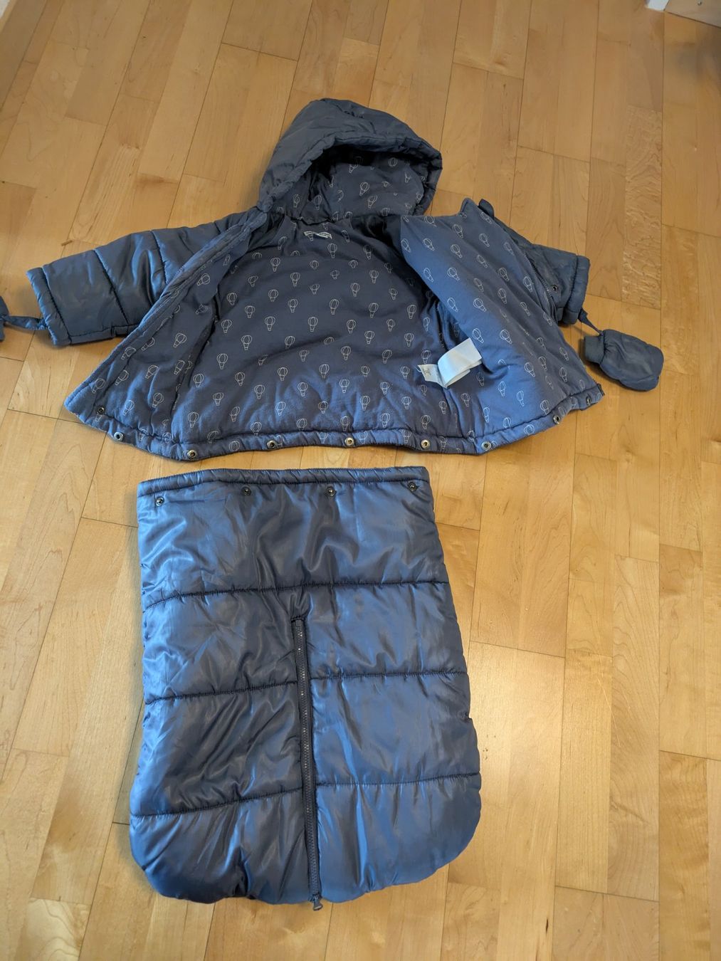 Babyanzüge: Winter Overall mit Füsslinge und Händsche Grösse 81 Top – Gebraucht aus Zürich von but_9lq6 1