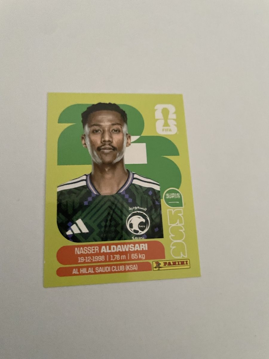 Panini Carte collezionabili: FIFA WM 2026 Nasser Aldawsari KSA 12 – Nuovo (secondo la descrizione) da Winterthur venduto da Cobraforce