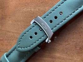 Hochwertigem Uhrenarmband Sailcloth von Artem (22mm)