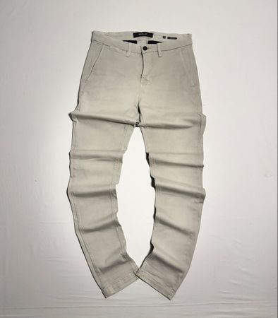 REPLAY Beige Slim fit Pants – Clean Minimal Fit