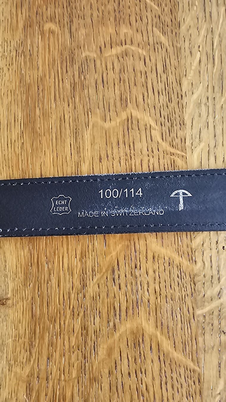 Cinture: SBBS Leder-Gürtel, schwarz 100/114 – Usato da Rothenburg venduto da Roeschu80 2