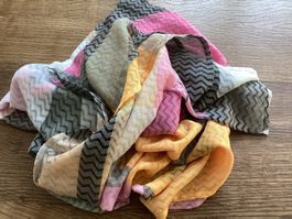 FOULARD/TUCH/SCHAL *Shine bright* bunt quadratisch