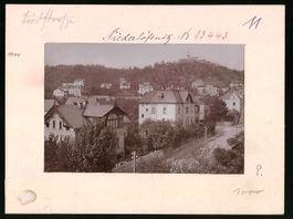 Fotografie Niederlössnitz, Blick auf di