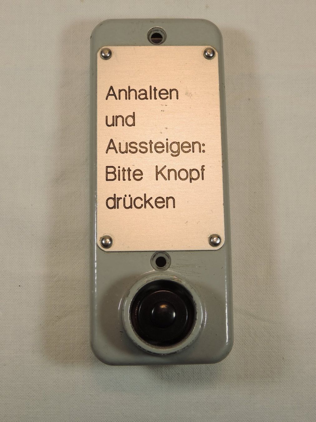 Sonstiges Fahrzeugzubehör: altes BVB Türschild. Tram – Gebraucht aus Duggingen von doogbua
