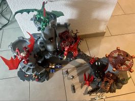 Playmobil Ritterburg Drachenfels Set gebraucht