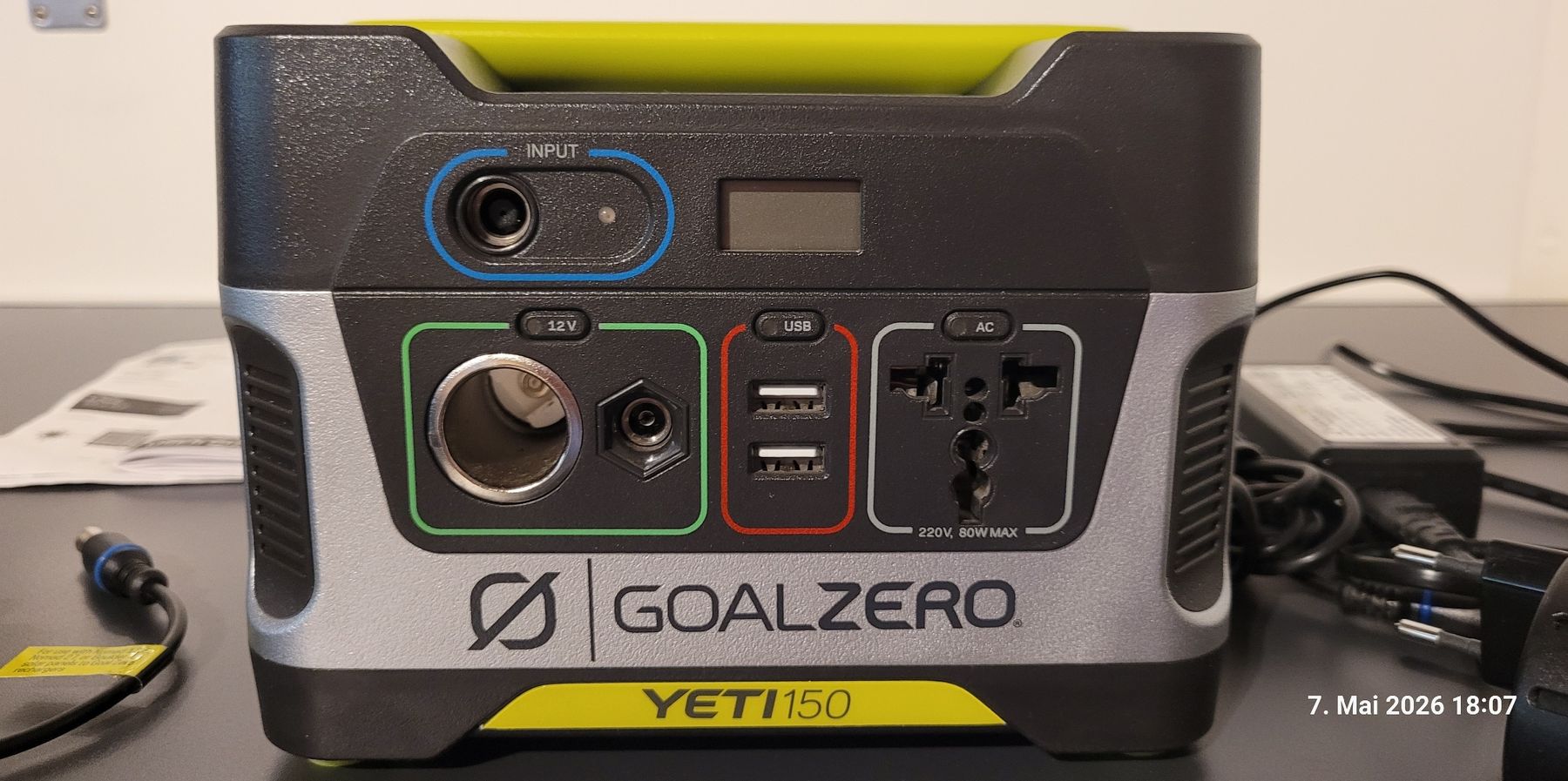 Goal Zero Dispositivi a energia solare: Goalzero Yeti150 mobile Stromversorgung – Nuovo (secondo la descrizione) da Schönenwerd venduto da Meyeral1 6
