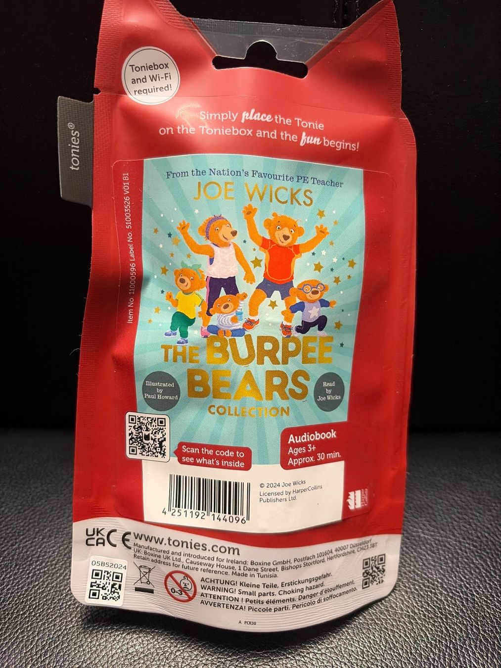 Livres audio: Tonies - the burpee bears - Joe Wicks – Neuf avec emballage d'origine à Sennhof par Dealmonster 1