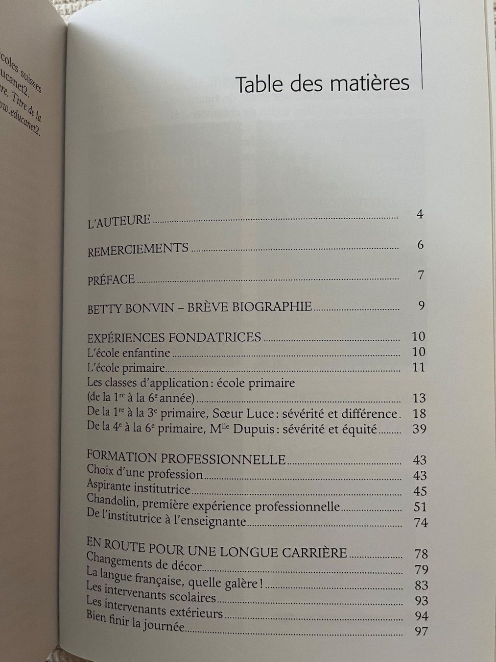 Livres: Maîtresse Betty - Ein Blick auf die Schulzeit – D'occasion à Zürich par Gurkis 5