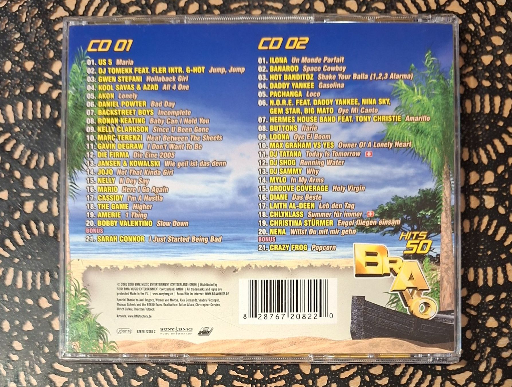 CDs: Bravo Hits 50, Doppel CD, 2005, Hit Compilation, Sampler – Gebraucht aus Amriswil von Celini3 1