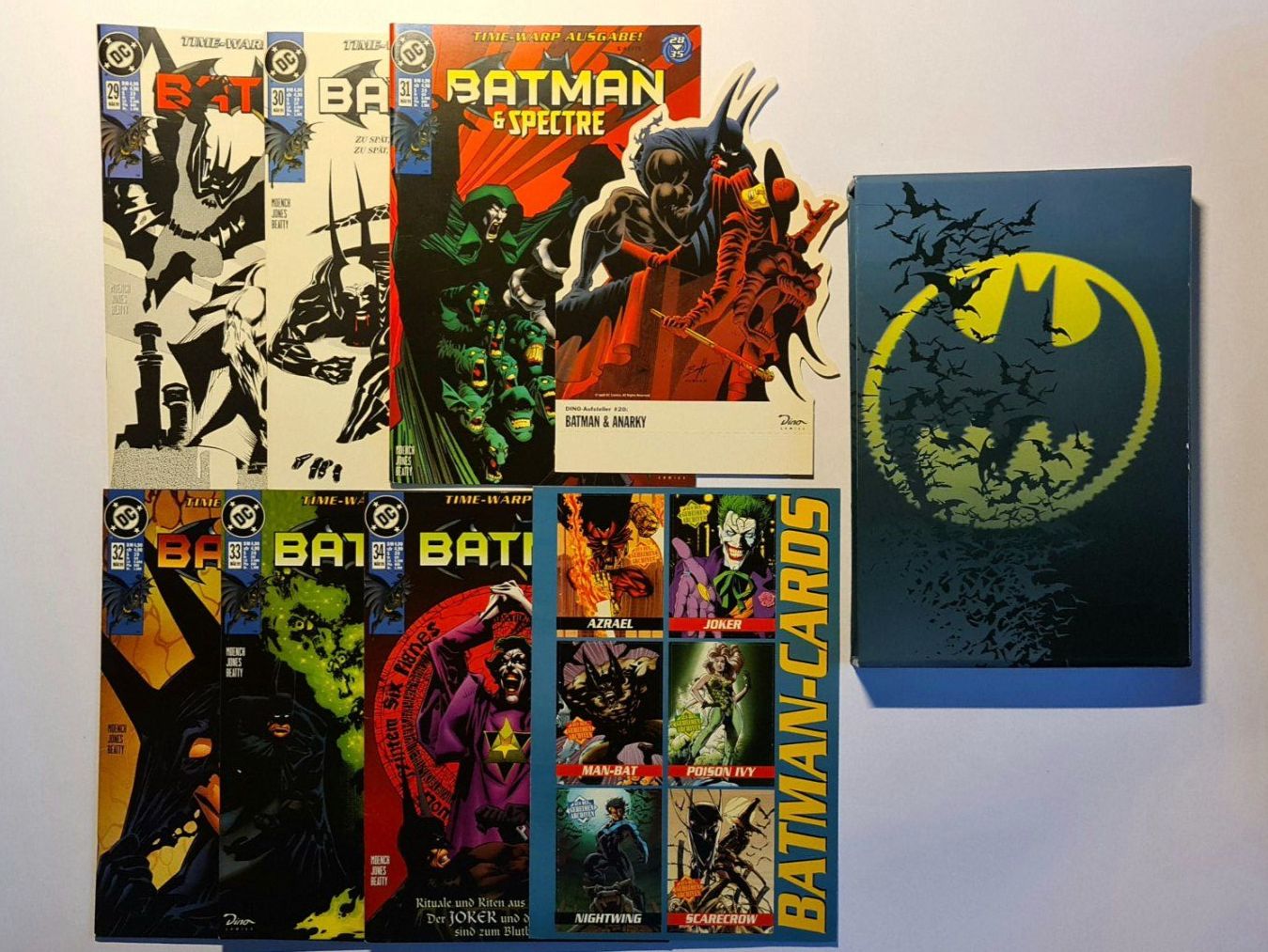 BD: Batman Time Warp Schuber, 6 Comic Hefte 29-34, Beilagen – D'occasion à Aesch BL par pri_fp8t