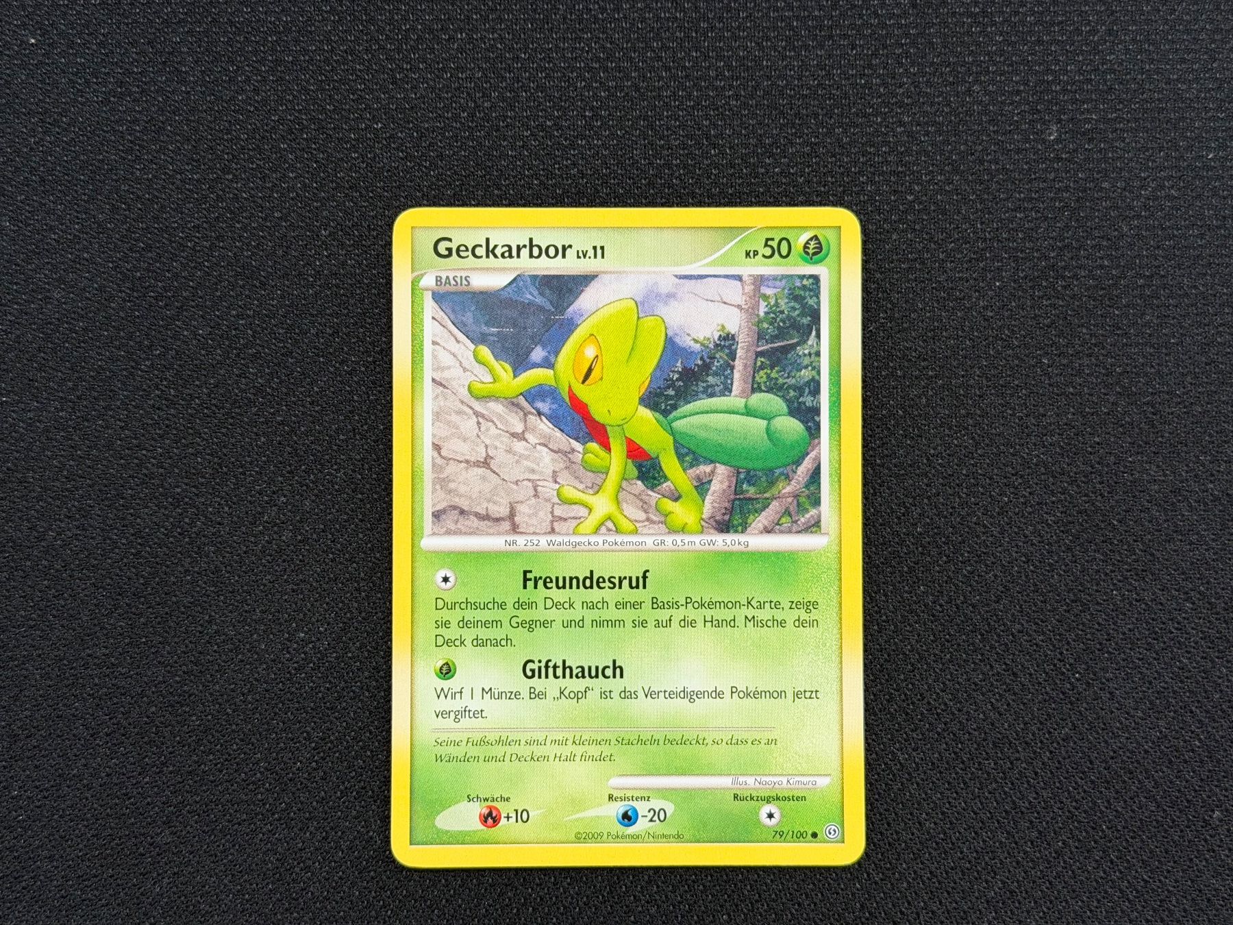 Pokémon Cartes à collectionner: Geckarbor 75/109 – D'occasion à Zürich par mountainwizard00