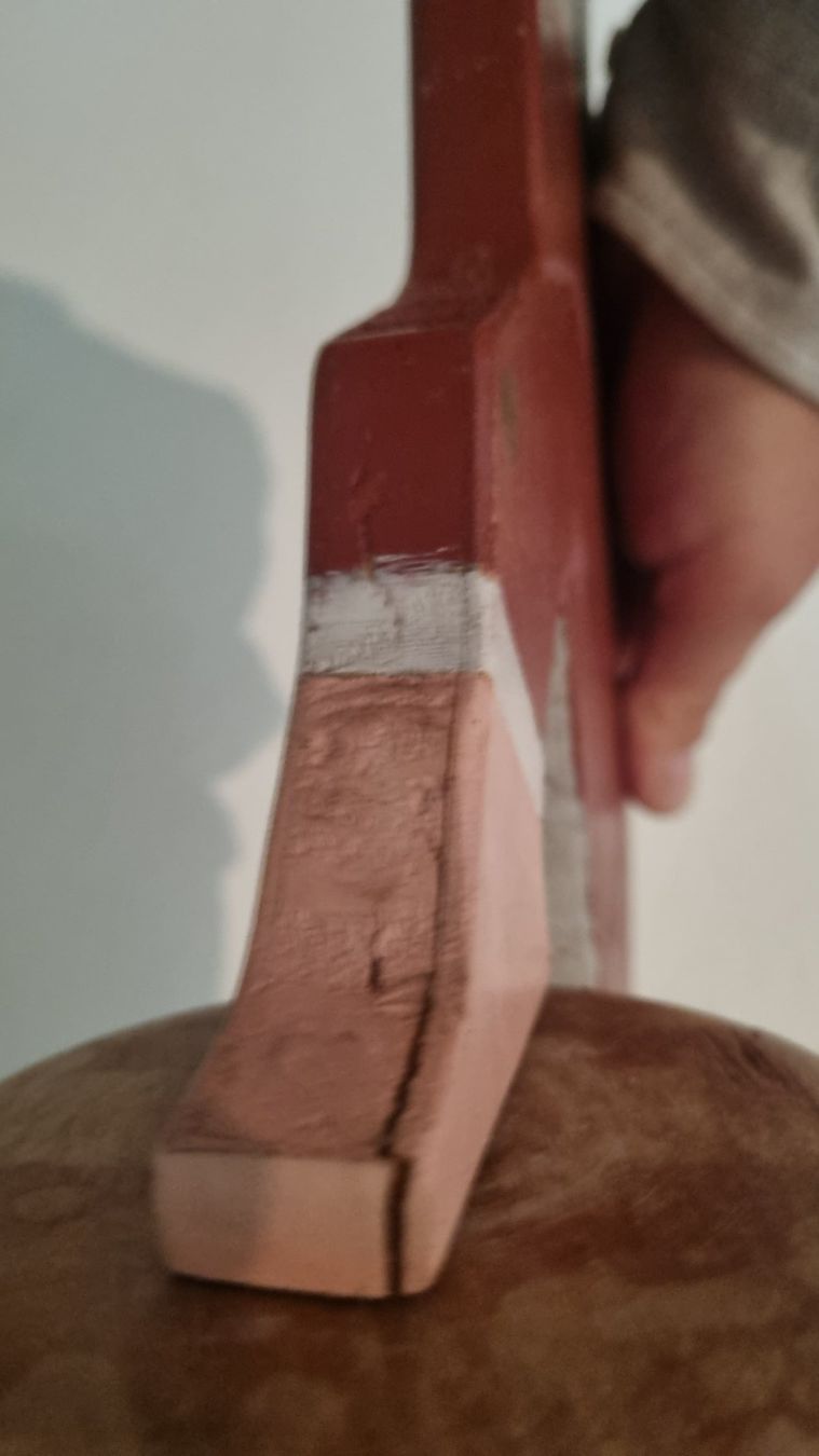 Sculture & Statue: Holz Figur mit Aschenbecher – Usato da Basel venduto da Jcva 4