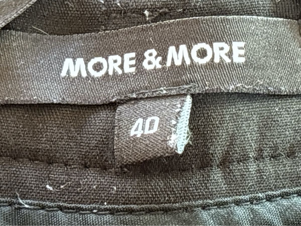 More & More Pantaloni: Pantalon noir More & More – Usato da Dotzigen venduto da SecondHandGems 5