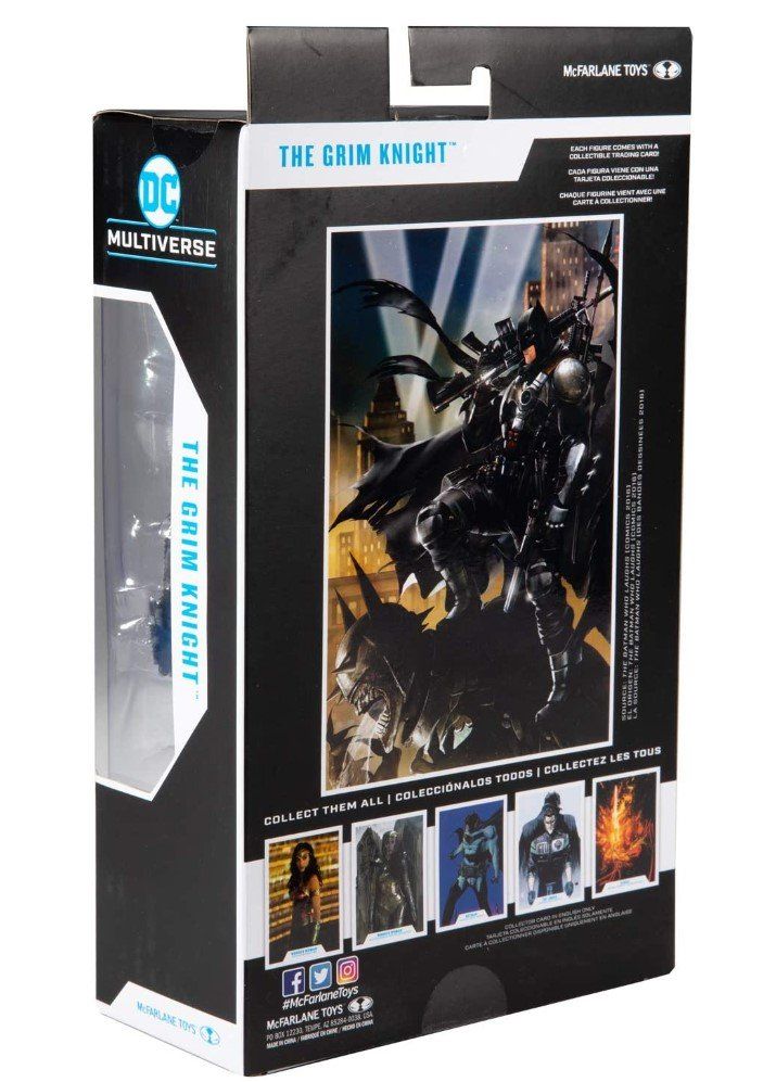 Statuette: McFarlane DC Multiverse Batman Metallgrim Knight – Nuovo e nell'imballaggio originale da Männedorf venduto da Molum 2