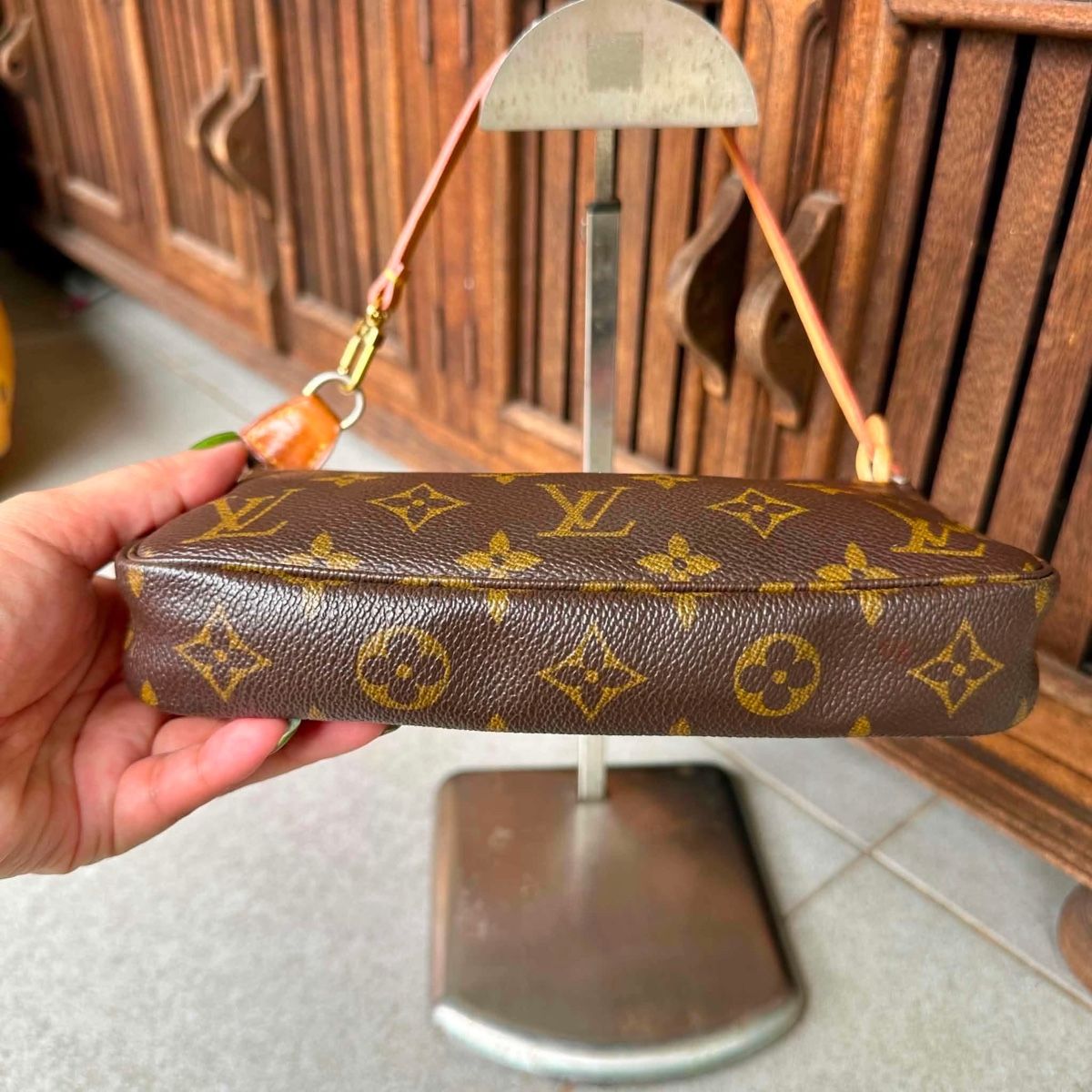 Louis Vuitton Taschen für Damen: Louis Vuitton Pochette Monogram  – Gebraucht aus Widnau von Pukpan_99 2