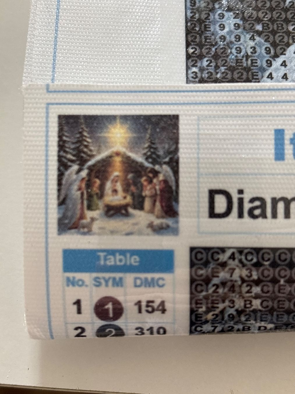 Bastelsets: Diamond Painting Weinachtskrippe – Neu (gemäss Beschreibung) aus Amriswil von SCHLOSSGEISTLI