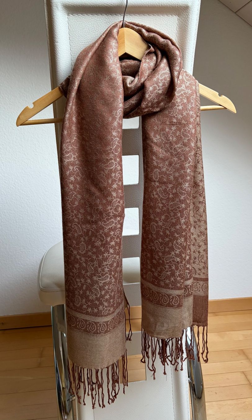 Foulard & Sciarpe: Kaschmir/ Seide Pashmina Schal – Usato da Unterägeri venduto da Jutka_04 3
