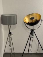 2 moderne Stehlampen im Set inkl. LED-Leuchtmittel