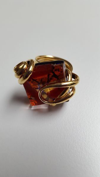 Catenine: Anhänger an Kautschukband mit Fingerring – Nuovo e nell'imballaggio originale da Frauenfeld venduto da Rolsy 3