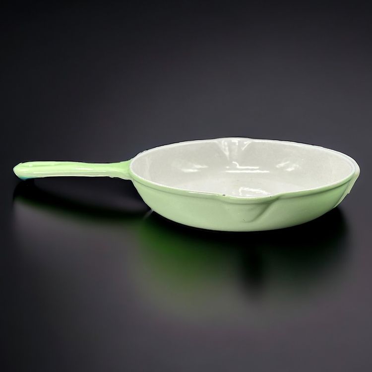 Lot De 6 Plats à Escargots Le Creuset En Fonte émaillée Blanc Vintage N1