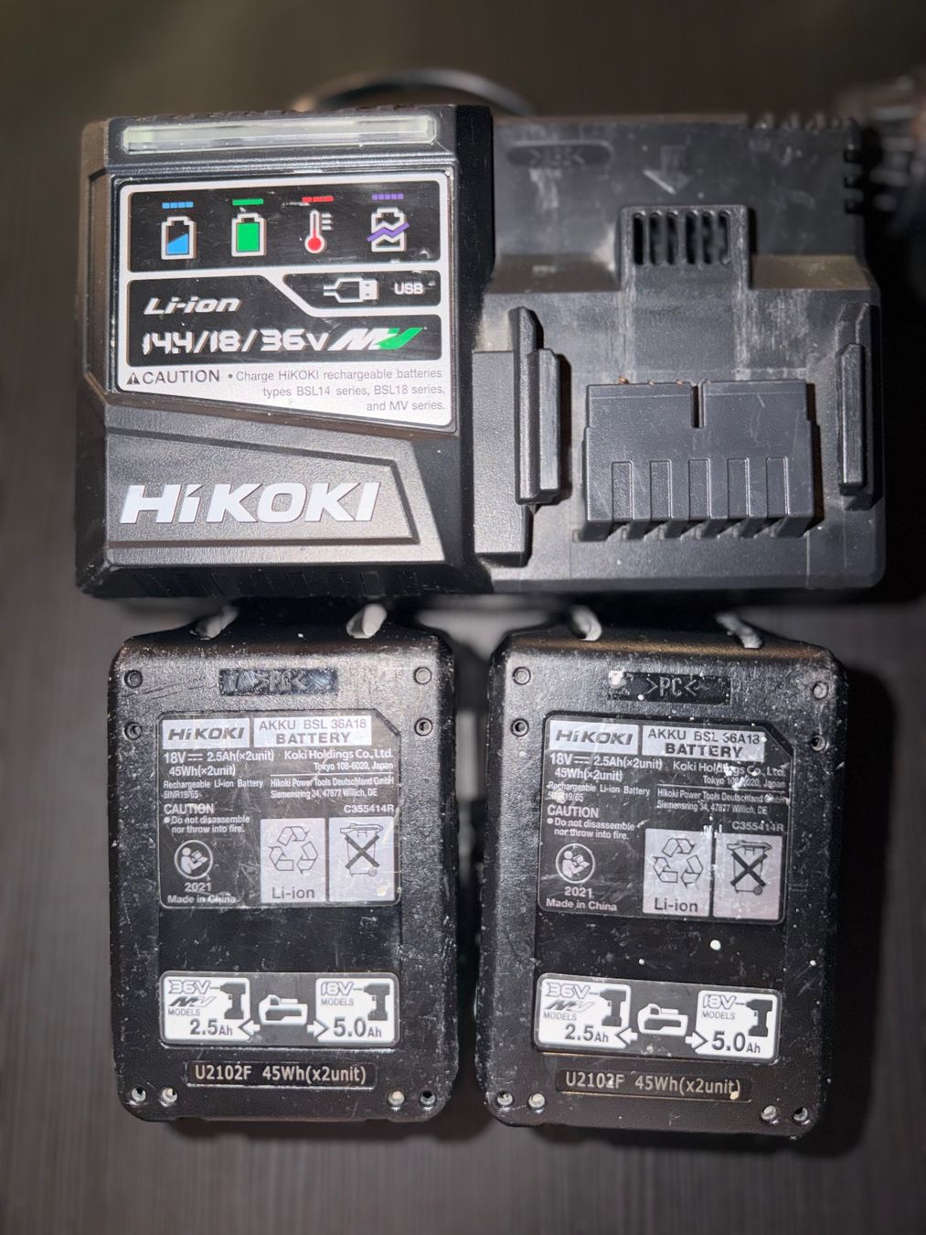 Trapani: Hikoki DH18DBC, 2 Akku und  Lahdegerät – Usato da Le Locle venduto da asc_r6p5 1