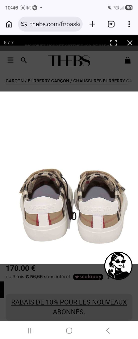 Burberry Scarpe da uomo: Burberry kids – Usato da Le Landeron venduto da Plushka 8