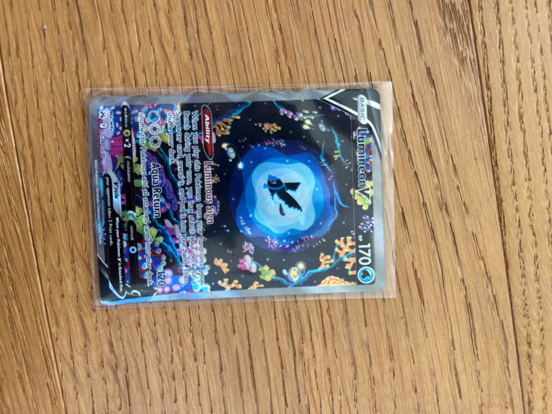 Pokémon Carte collezionabili: Lumineon V alt ard – Usato da Rain venduto da ali_t2vz