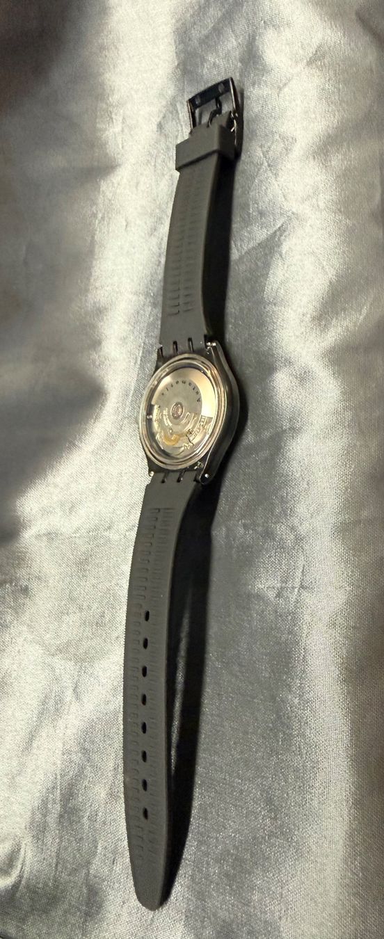 Swatch Uhren: Swatch Automatic Uhr Black Motion SAB100 Swiss Made – Gebraucht aus Glattbrugg von Xena14 2
