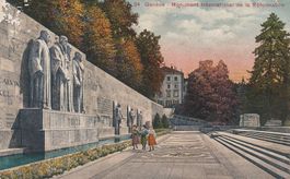 AK Genève gel. 25.2.1922