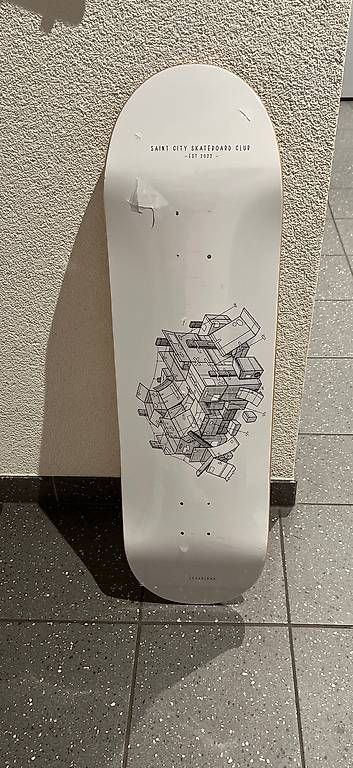Skateboards: Skateboard Deck St Gallen – Usato da St. Gallen venduto da steppenpferdchen