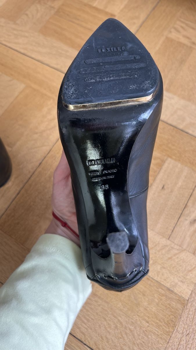 Scarpe da donna: Le Silla Black Shoes – Usato da Genève venduto da liz_68sg 8