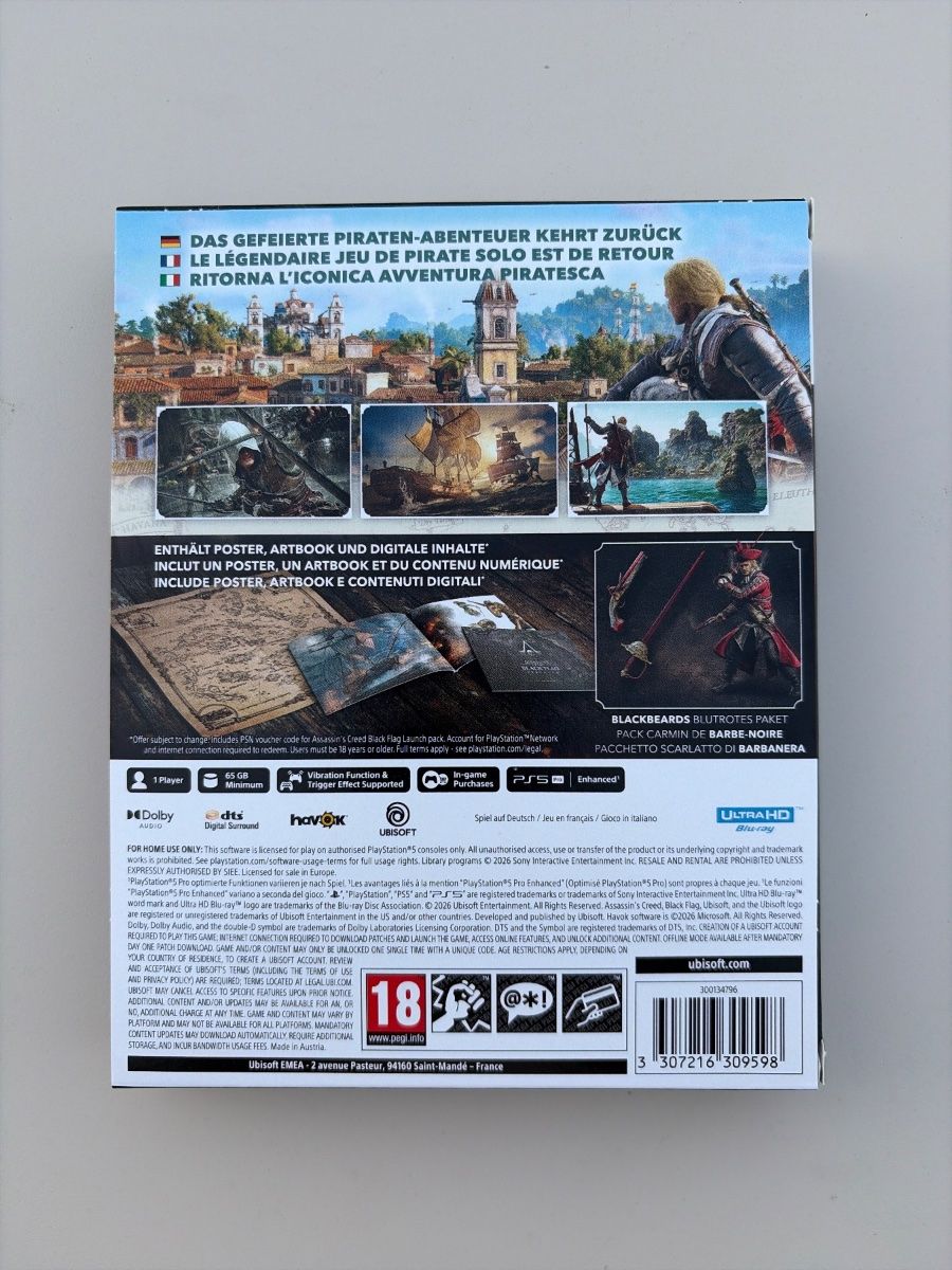 Giochi: Assassin’s Creed Black Flag Resynced PS5 - Launch Edition – Nuovo (secondo la descrizione) da Winterthur venduto da jimpanse_32 3