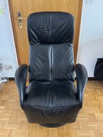 Jori Yoga Leder Sessel Schwarz manuelle Funktion